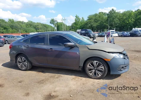 2016 Honda Civic Ex-T из США, поврежденный, VIN 2HGFC1F31GH658653